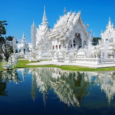 Белый храм, Таиланд ...