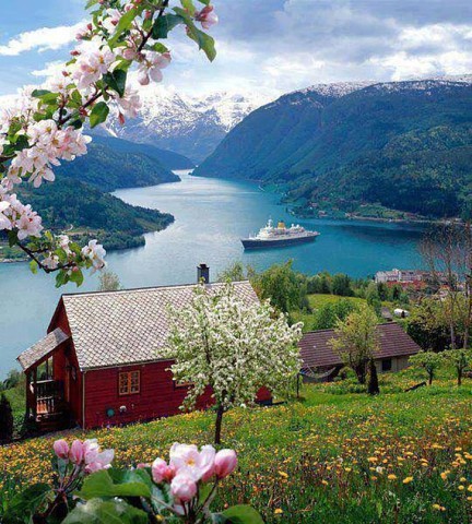 Согне-фьорд, Норвегия