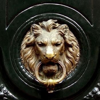 Lion Door Knockers