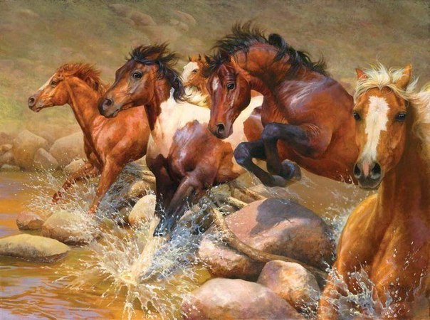 Лошади в живописи