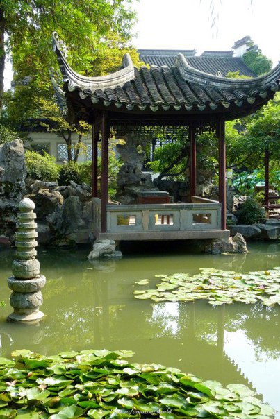 Сад Сучжоу (SuZhou Lingering Garden), Китай.