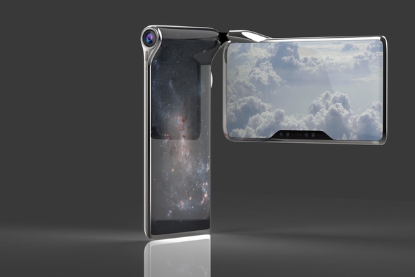 HubblePhone — смартфон с футуристическим дизайном и двумя процессорами