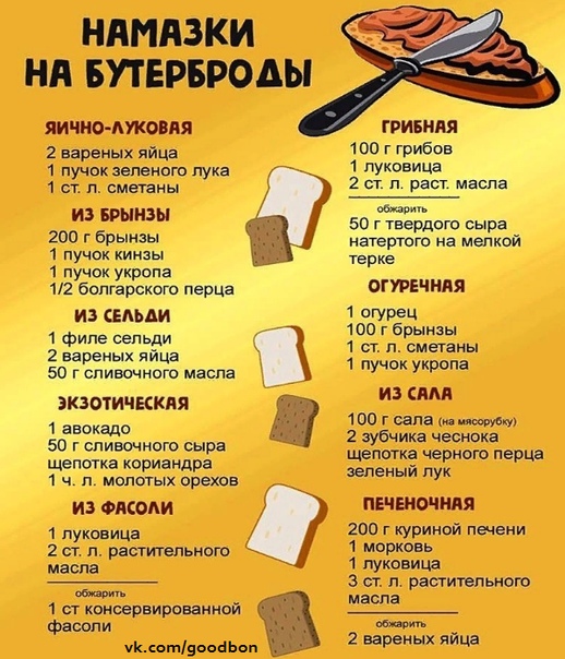 Специально для ВАС, любители бутербродов) 