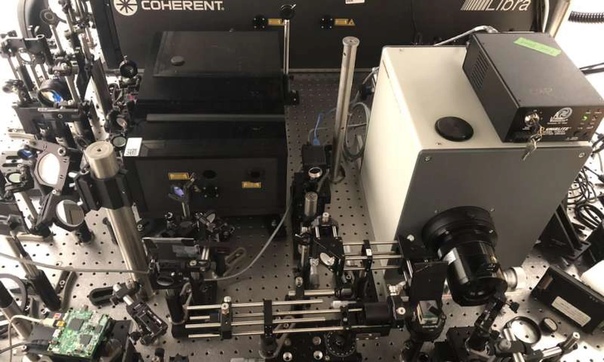 Новейшая самая быстрая камера в мире демонстрирует движение лазеров на частоте 10 триллионов (!) кадров в секунду