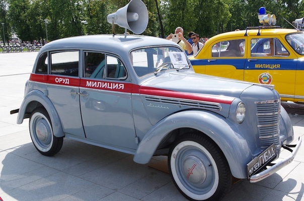 Краткая история автомобилей Советских правоохранительных органов.